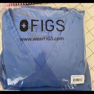 Figs Scrubs - Ceil Blue Set
